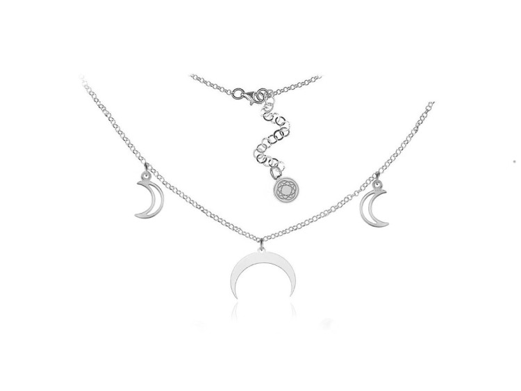 nasyzjnik choker z księzycami