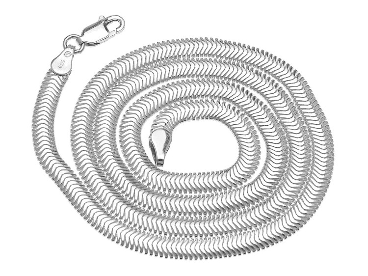 łańcuszek płaska szeroka zmijka