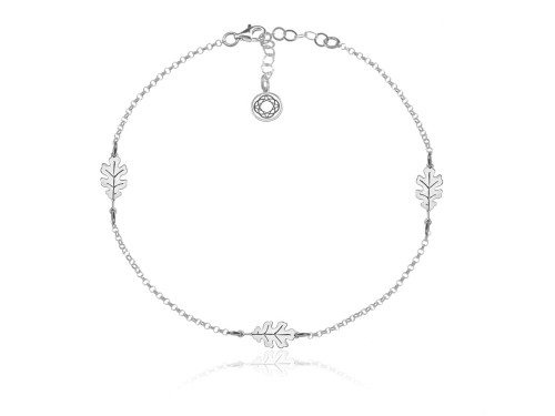 Bransoletka liście dębu