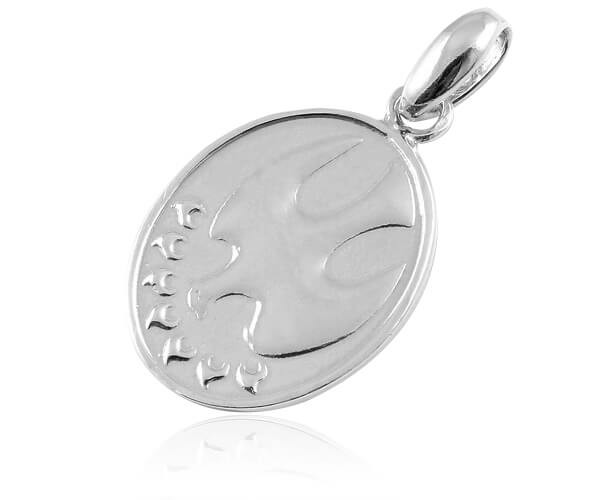 Rodowany Medalik z Duchem Świetym