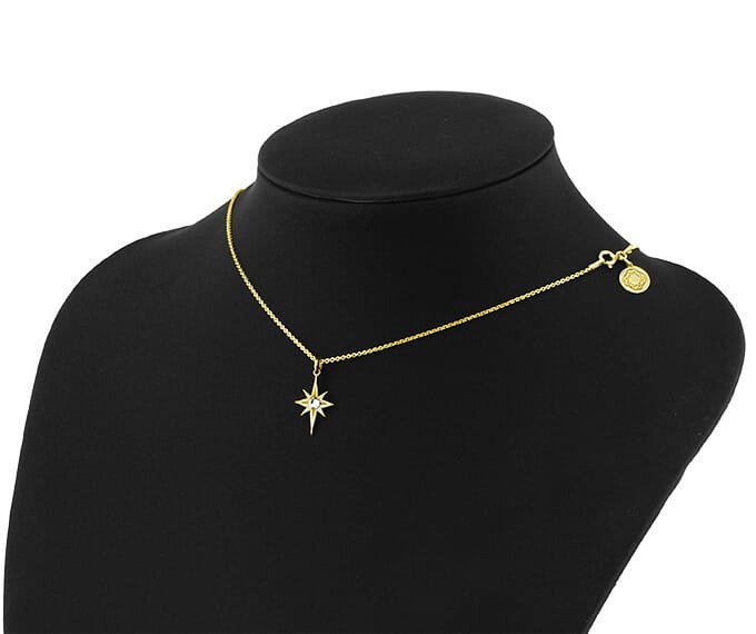 naszyjnik Stella - 24k złocenie