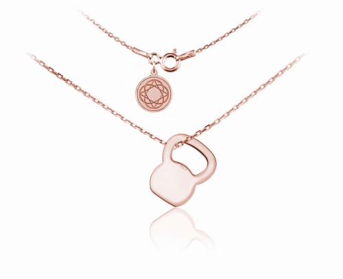 naszyjnik motywacyjny z kettelbell