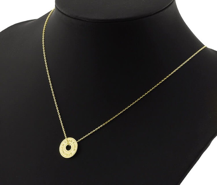 biżureria sportowa naszyjnik z ciężarkiem ekspozytor