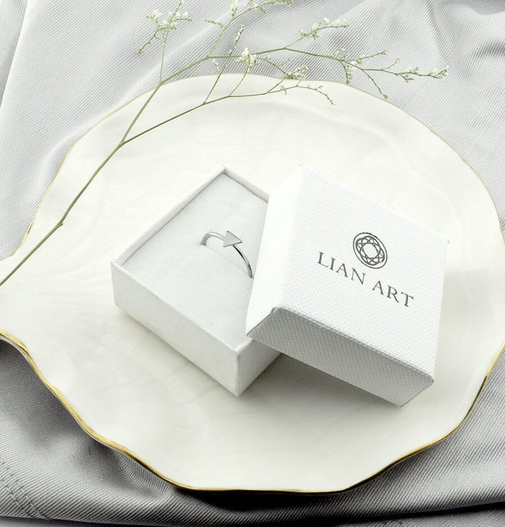 Srebrny pierścionek