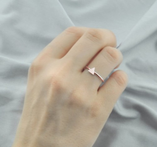 pierścionek minimalistyczny