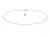 srebrny łańcuszek choker