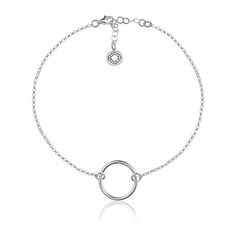 bransoletka na kostkę karma koło