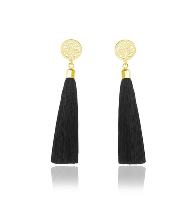 kolczyki wiszące chwosty