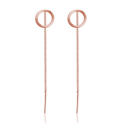 kolczyki przekładane przez ucho