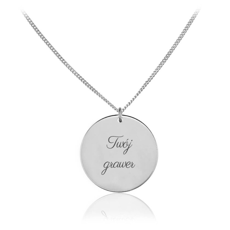 naszyjnik ze znakiem zodiaku rewers