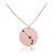 naszyjnik ze znakiem zodiaku rose gold