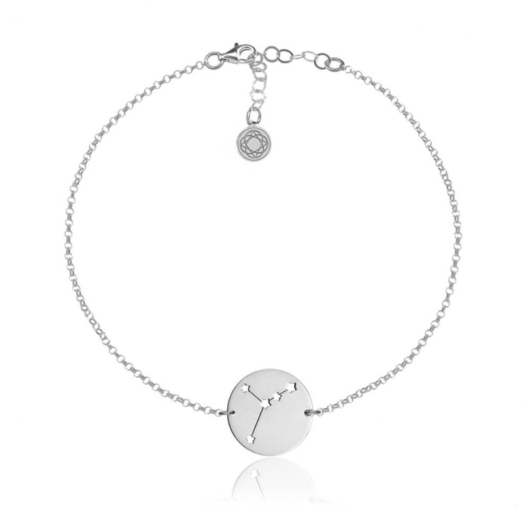 Srebrna bransoletka Znak Zodiaku