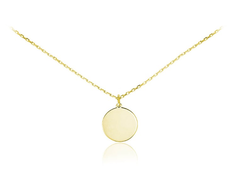 naszyjnik z medialonem