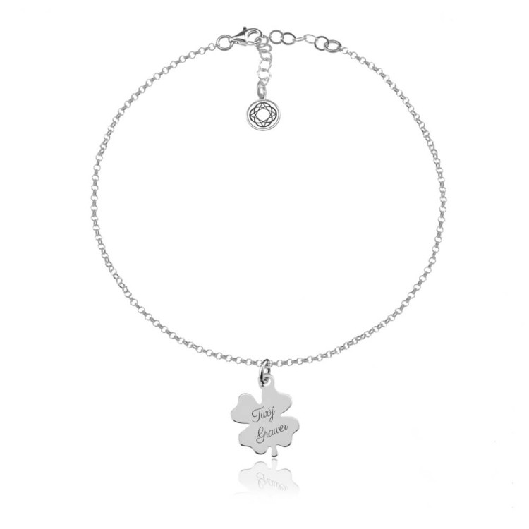 bransoletka z koniczynką