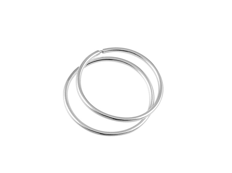 kolczyki koła 2,5cm