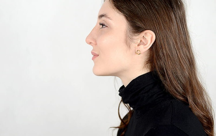 kolczyki zlote kółeczka