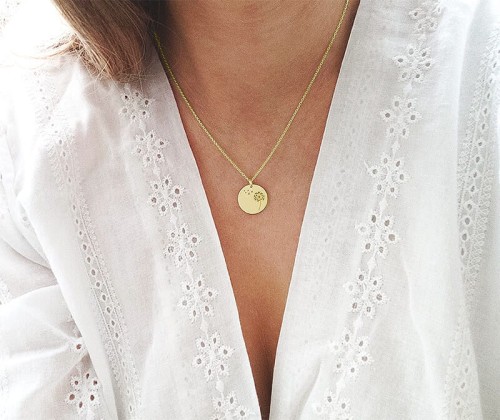 naszyjnik dmuchawiec