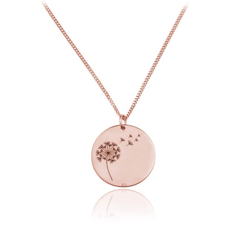 naszyjnik z dmuchawcem