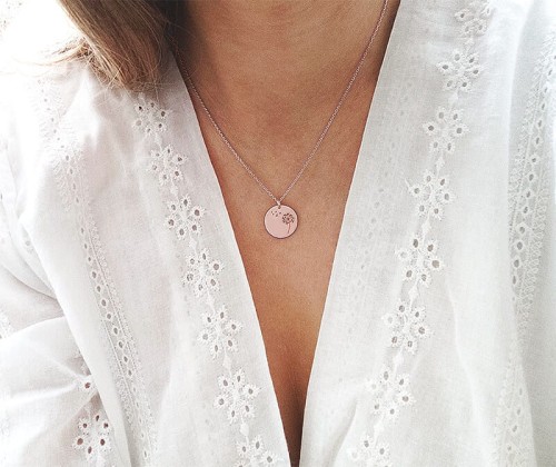 naszyjnik dmuchawiec