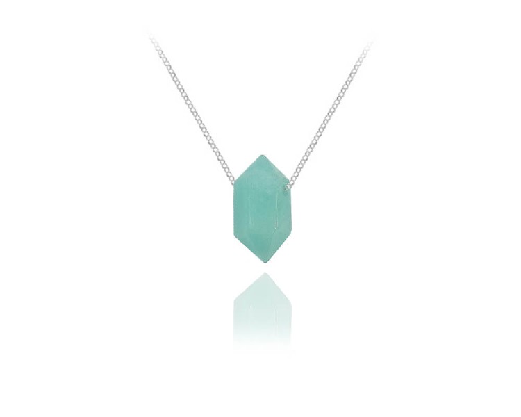 naszyjnik z amazonitem soplem