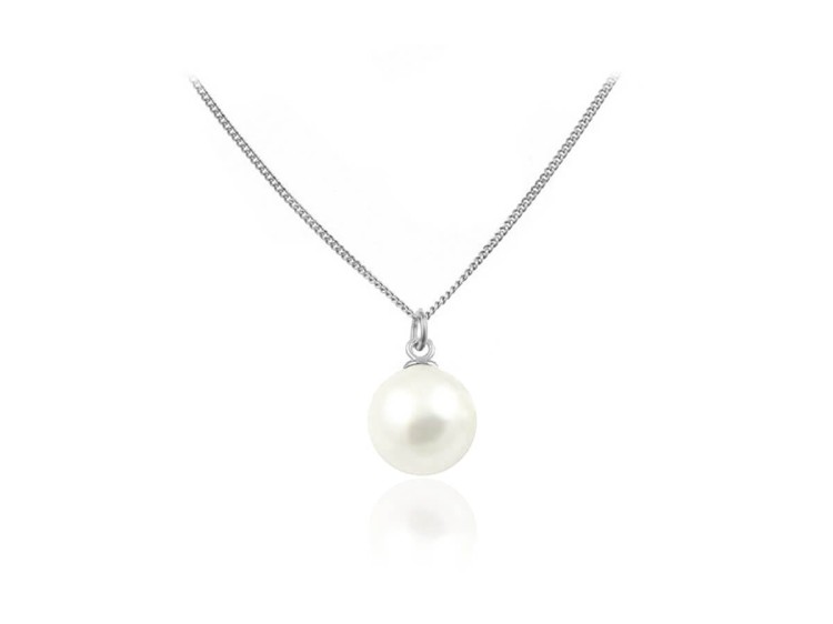 naszyjnik klasyczny z perłą