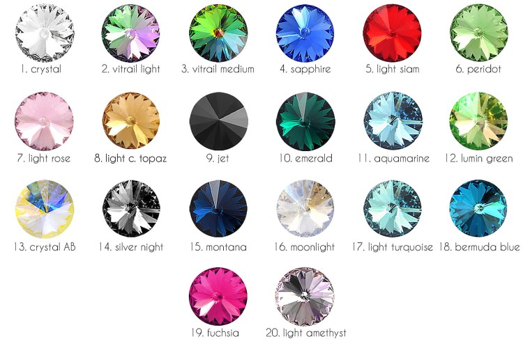 kolory kryształka