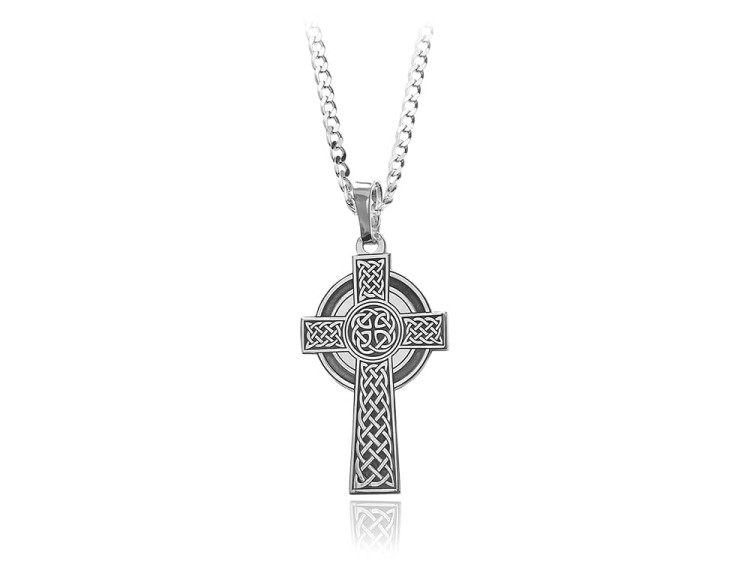 łańcuszek z krzyżem celtyckim
