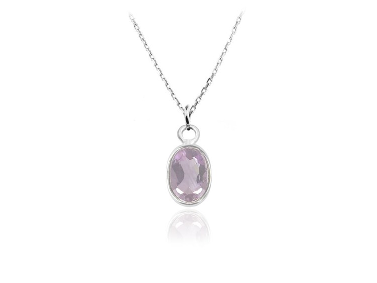 naszyjnik łańcuszek ametryn