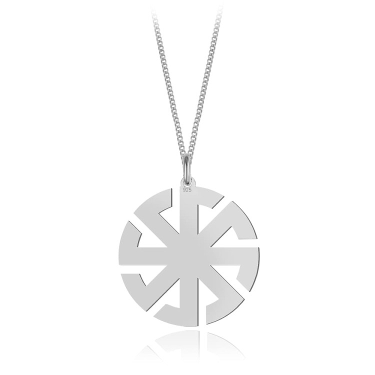 naszyjnik słowiański kołowrót