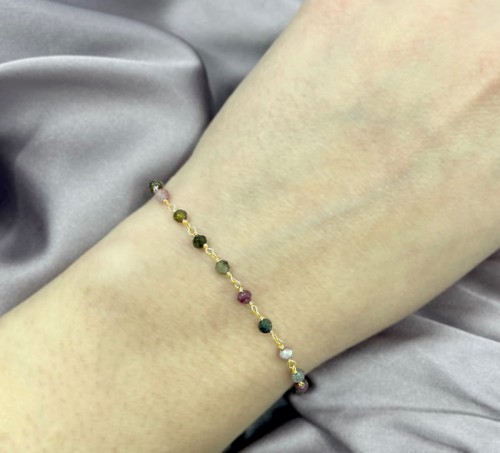bransoletka z turmalinami