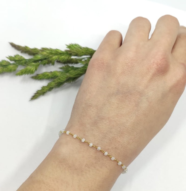 bransoletka kamień księżycowy