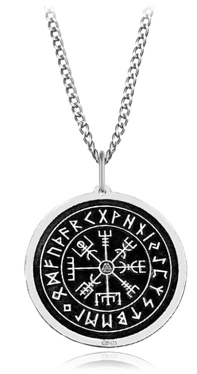 naszyjnik męski Vegvisir