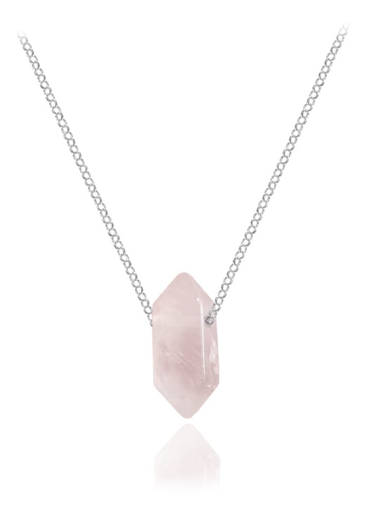 naszyjnik kryształ górski sopel