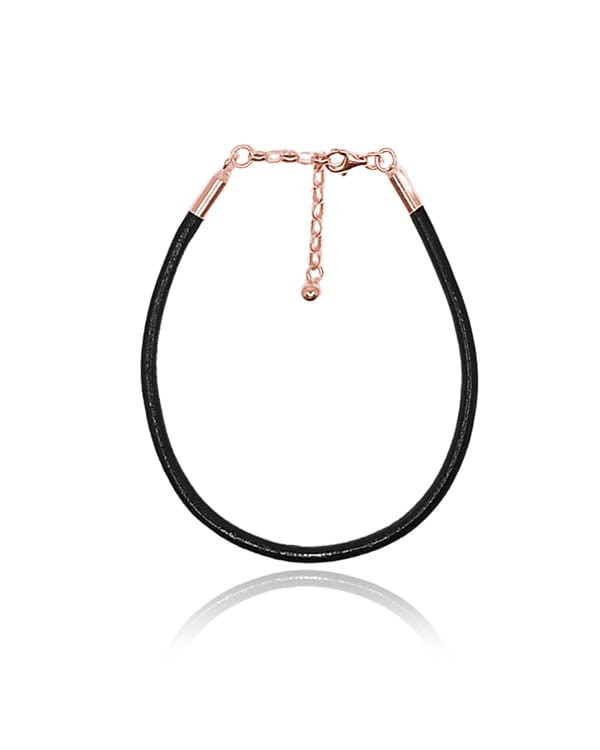 bransoletka rzemień rose gold