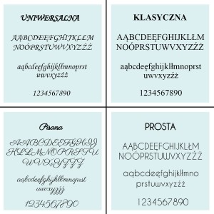 czcionki