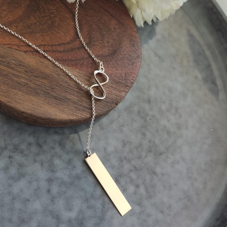 naszyjnik przekładany krawatka