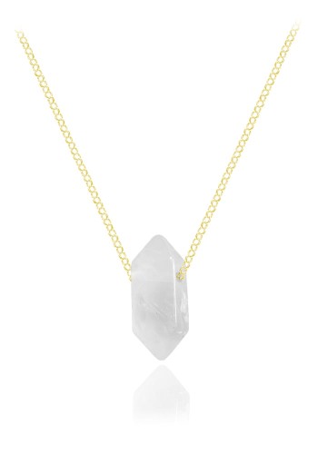 naszyjnik kryształ górski