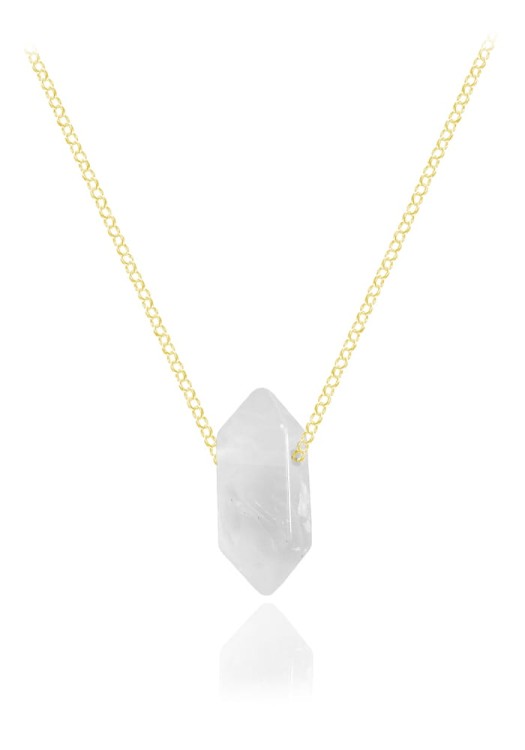 naszyjnik kryształ górski