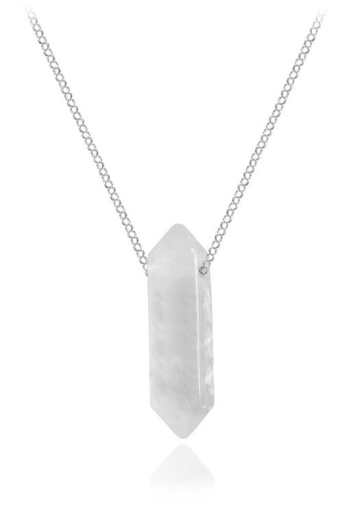 naszyjnik kryształ górski