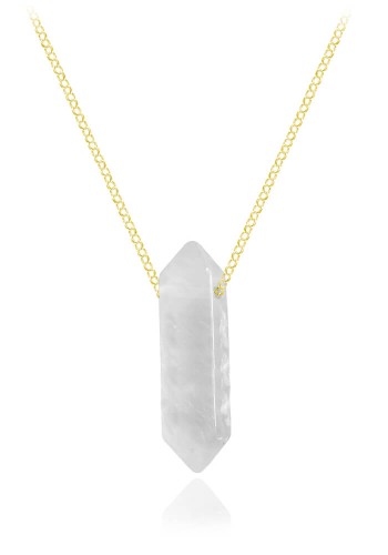 naszyjnik kryształ górski