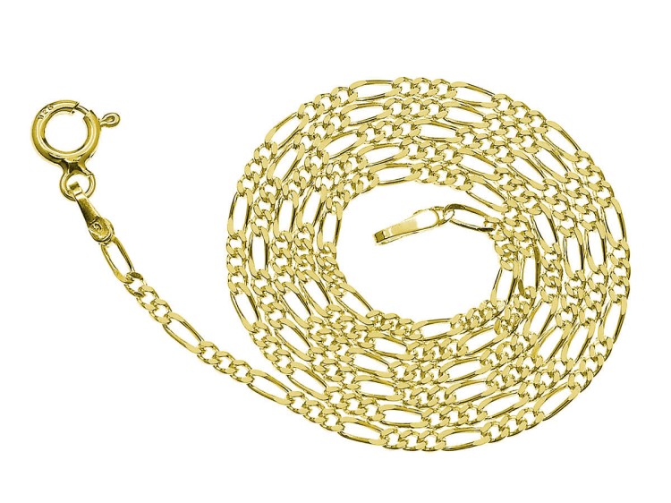 łańcuszek figaro złoty