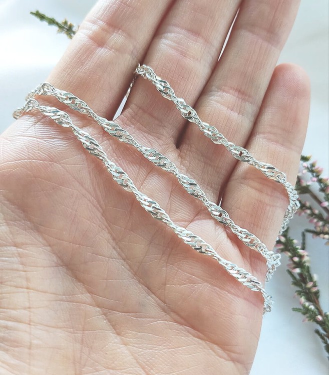 łańcuszek splot singapur