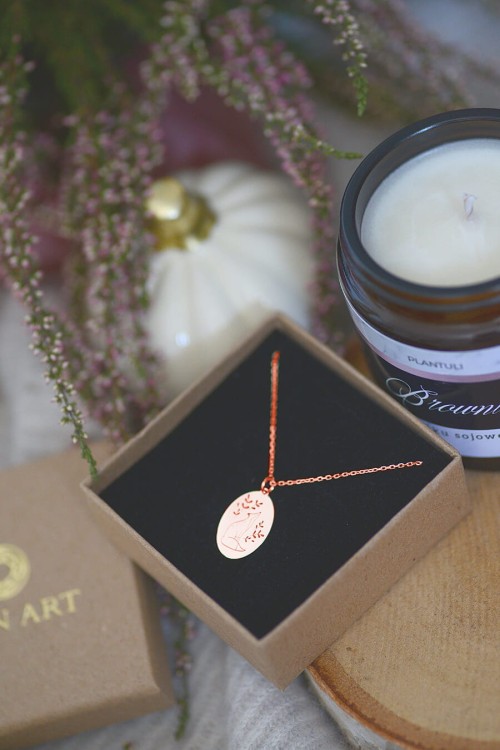 nasyzjnik lisek różowe złocenie