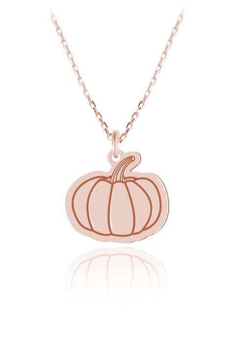 naszyjnik dynia łańcuszek ankier