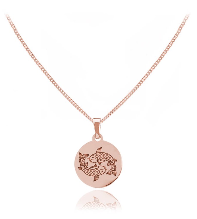 naszyjnik karpie koi łańcuszek pancerka