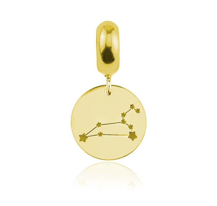 zawieszka charms koralik konstelacja znak zodiaku