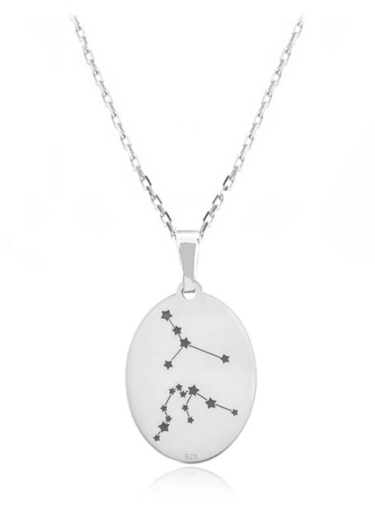 naszyjnik dwa znaki zodiaku wybór splot łańcuszka ankier