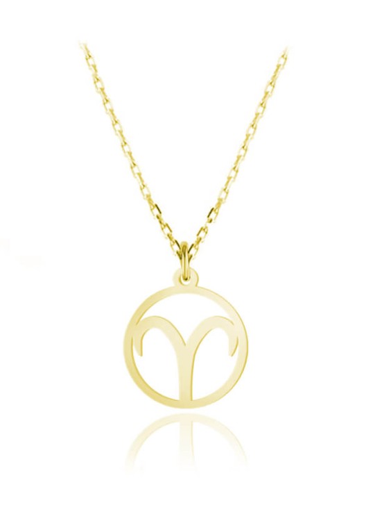 naszyjnik ze znakiem zodiaku