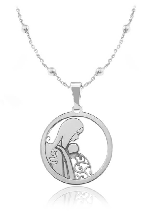 naszyjnik mama dziecko chusta macierzyństwo