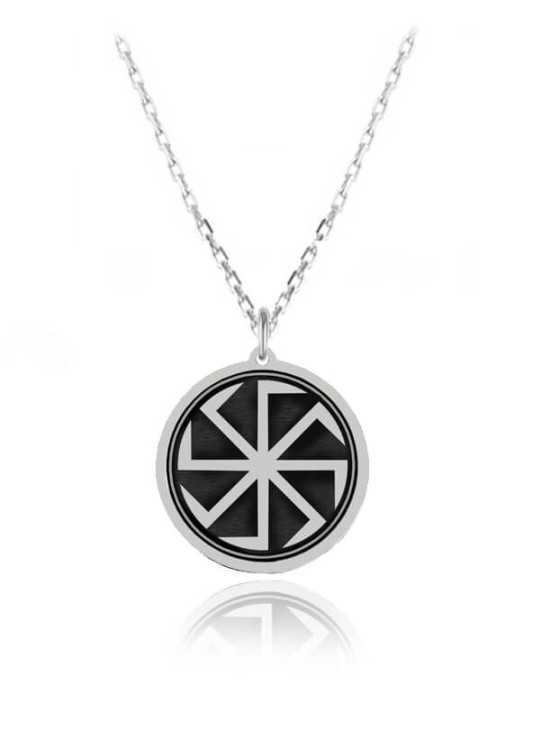 naszyjnik swaroga kołowrót łańcuszek ankier